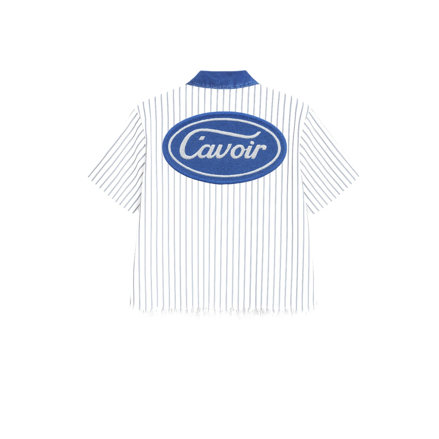 CAVOIR Pinstripe Button-Up