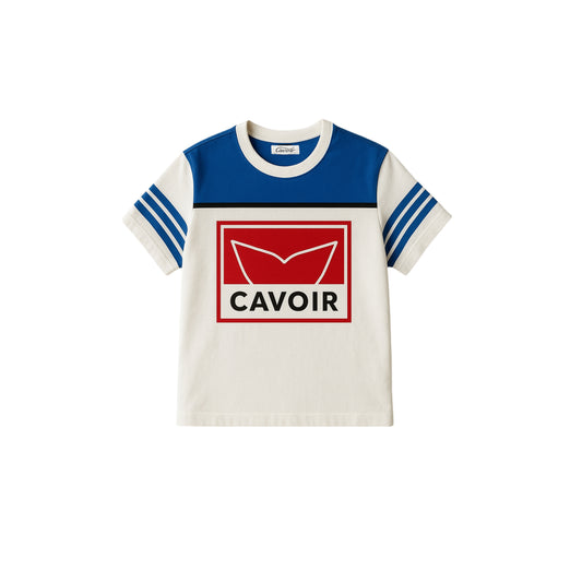 CAVOIR Retro Box Logo Tee